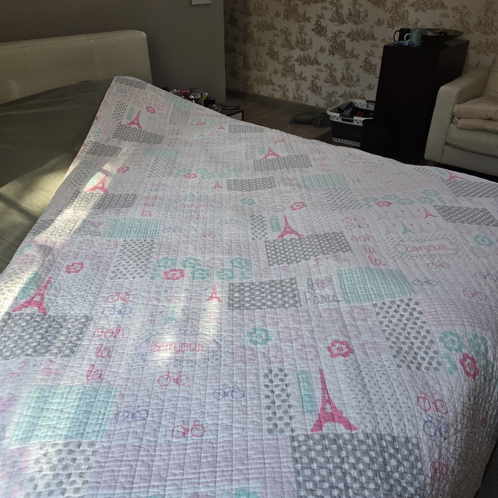 Quilted Paris Blanket